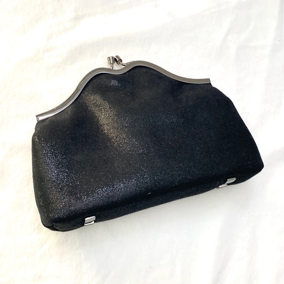 PHILIP TREACY LONDON Black Satin Finish Mini Clutch - Picture 3 of 14